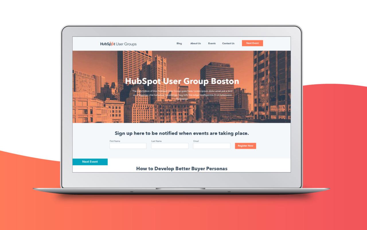 Hubspot website user design groups Hubspot website user design groups