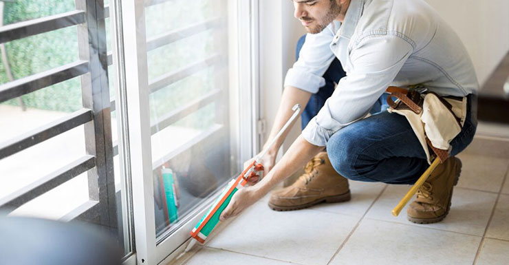 Repair glass sliding door Repair glass sliding door