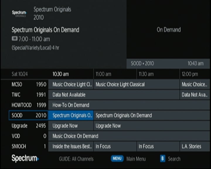 Watch spectrum live tv - mainhall