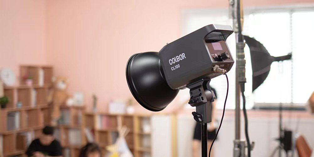 Studio lights for videography
