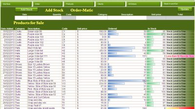 Inventory hardware software computer demo