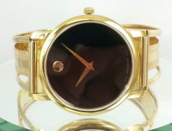 Engraved Movado Watch Timeless Elegance