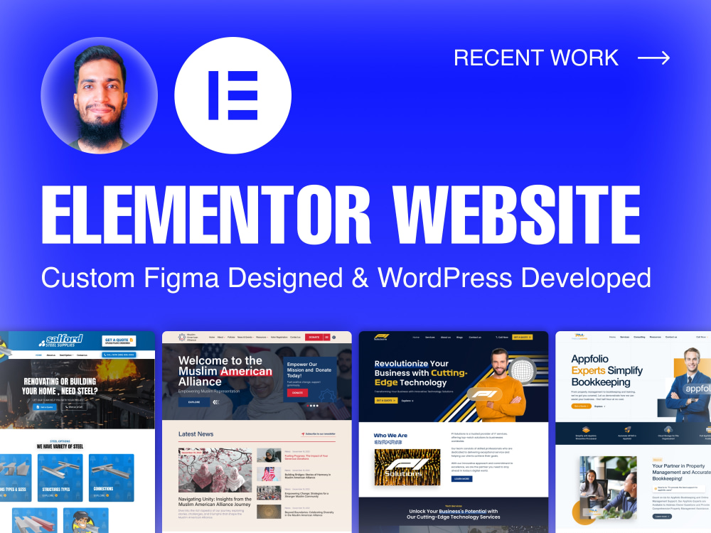 Elementor web designer