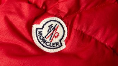 Moncler montclair jacket red