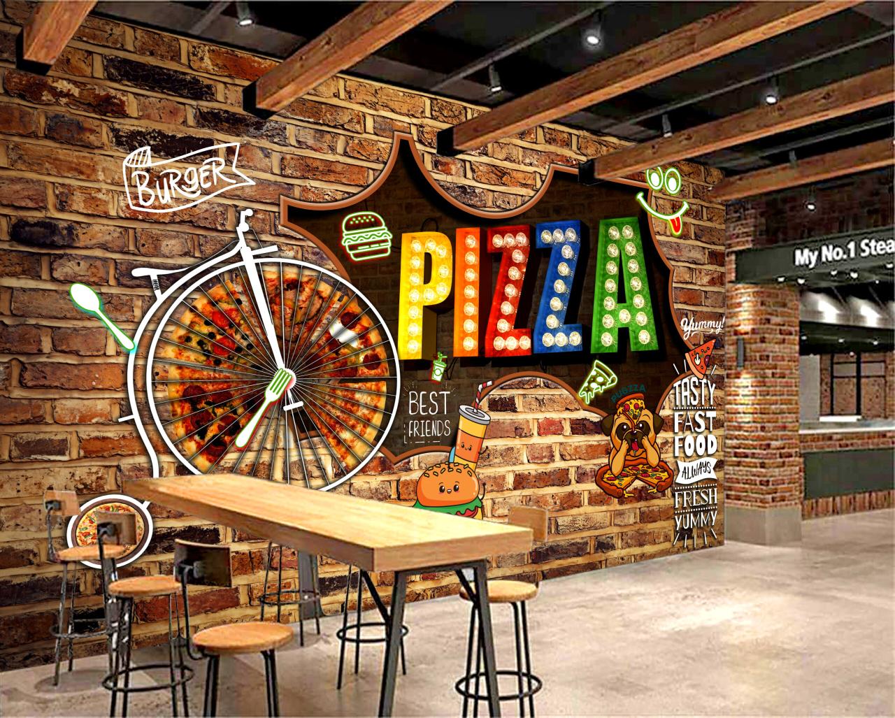 Culinary circle pizza