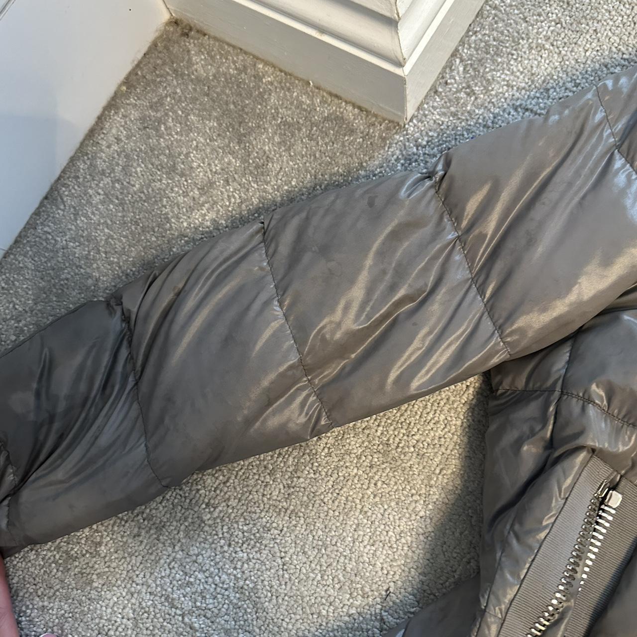 Moncler jacket silver