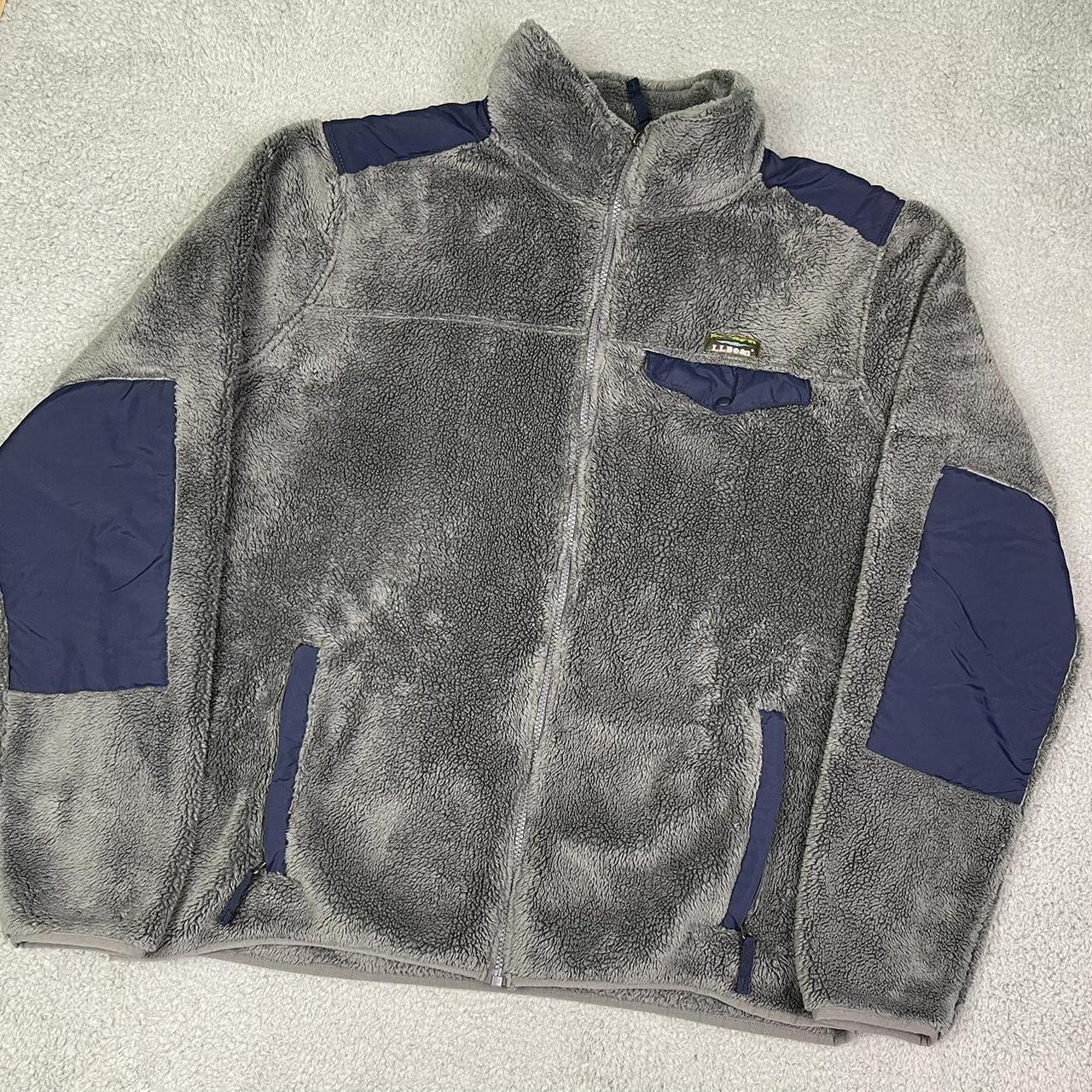 Men's bean's sherpa fleece jacket