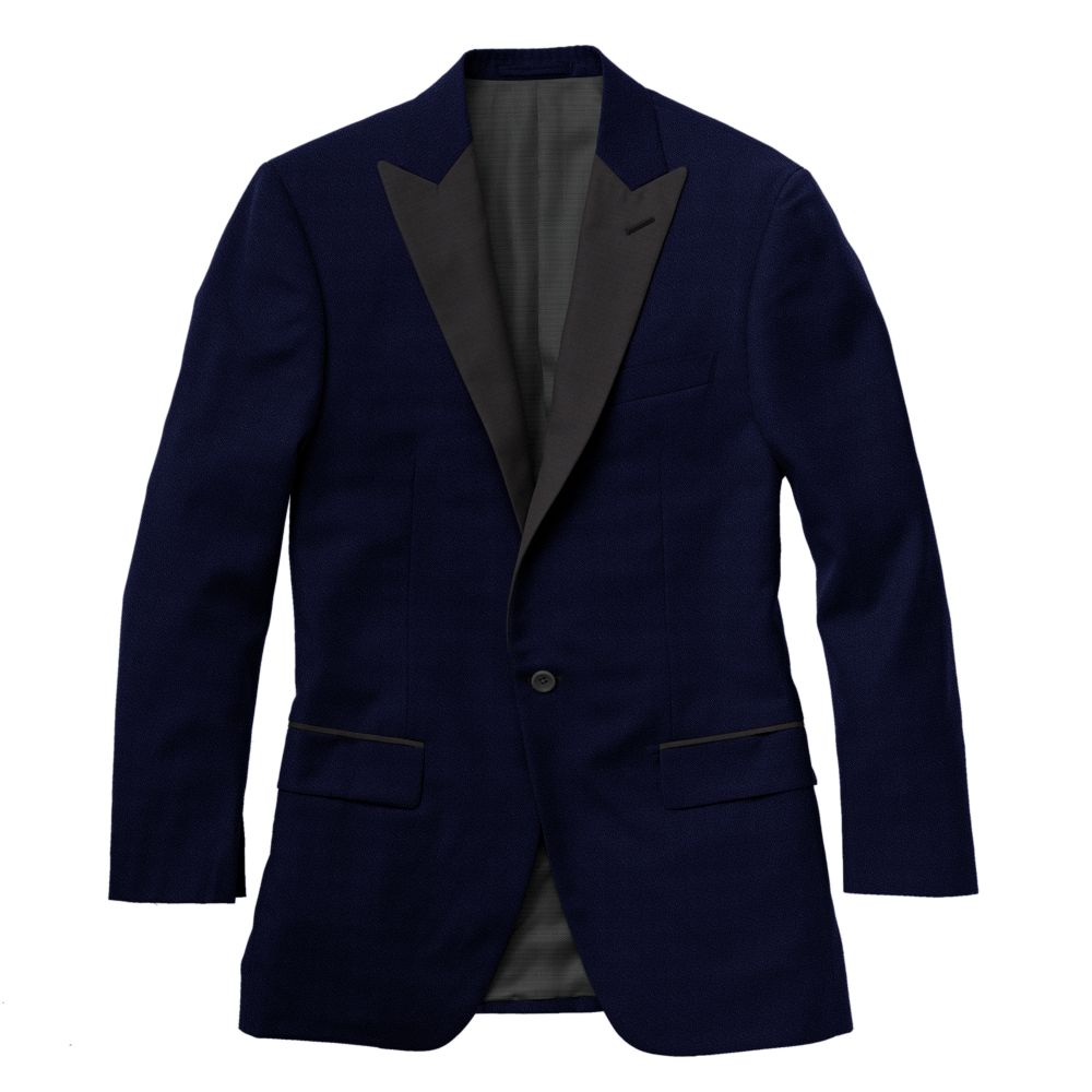 Tuxedo velvet navy shawl collar arrival tangos