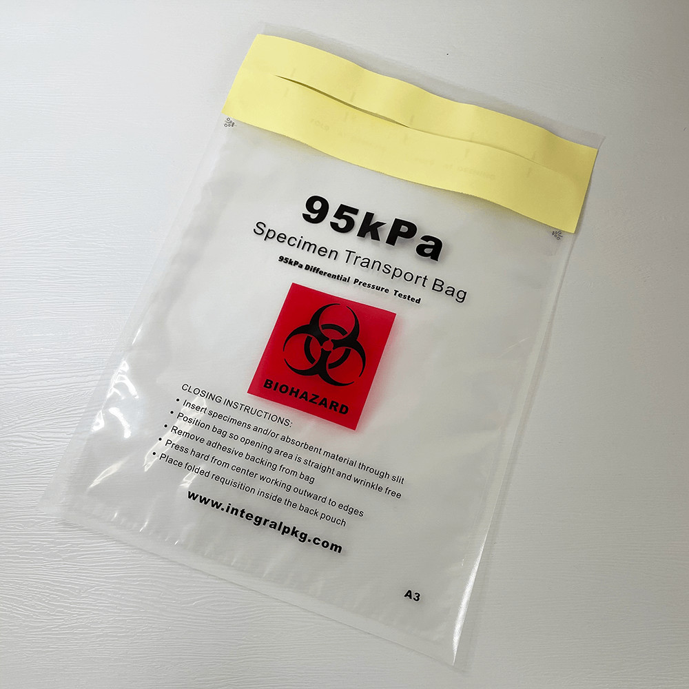Bags packing transportation transport biohazard specimen bag Bags packing transportation transport biohazard specimen bag