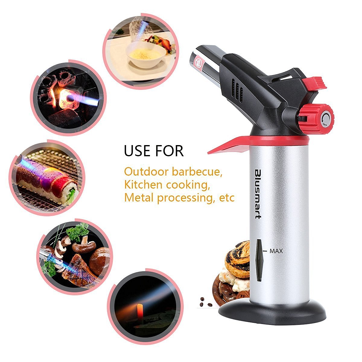 Sizzler | Professional Grade Butane Kitchen Torch | Culinary Torches ...