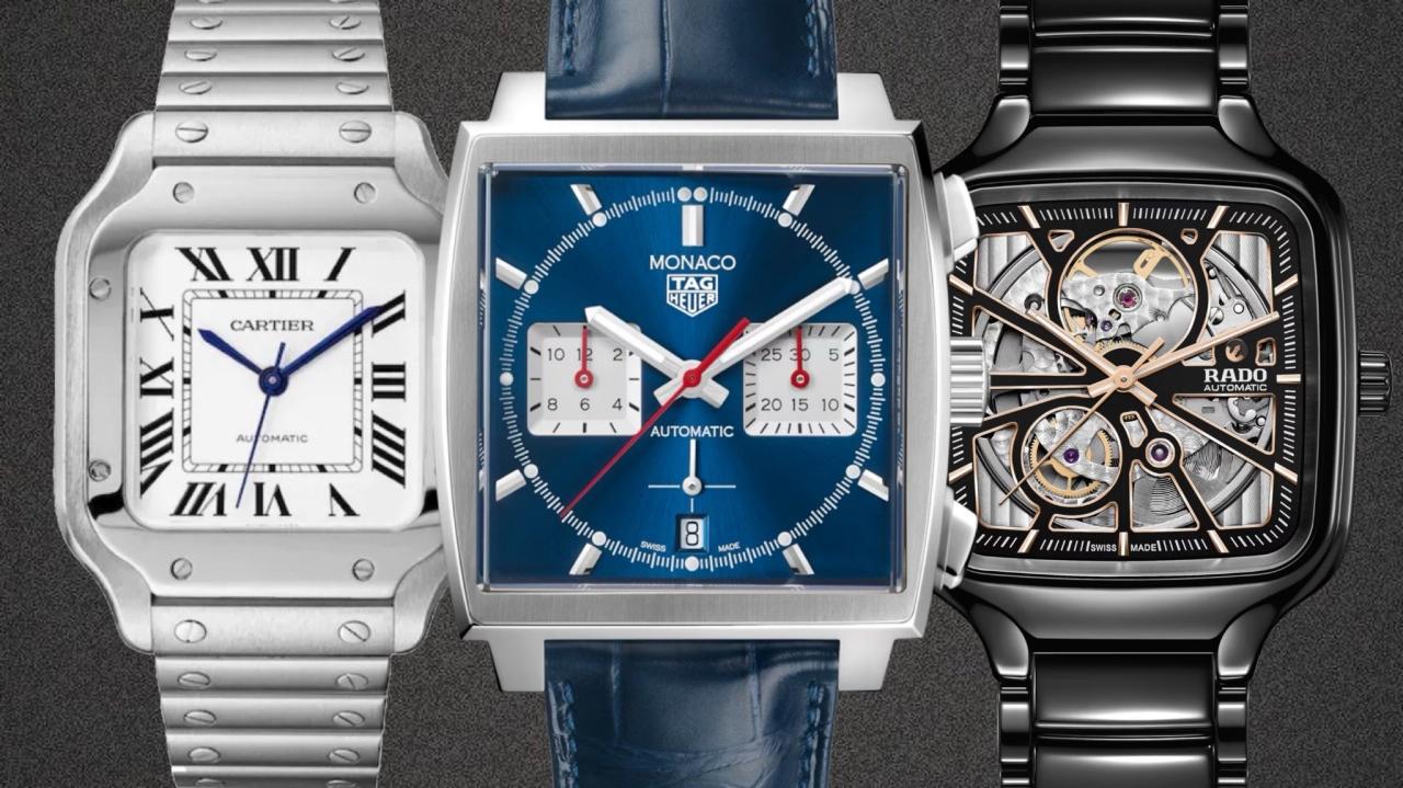 20 Best Square Watches from Affordable to Luxury — Wrist Enthusiast