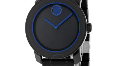 Movado Mens Black Watch A Timeless Classic